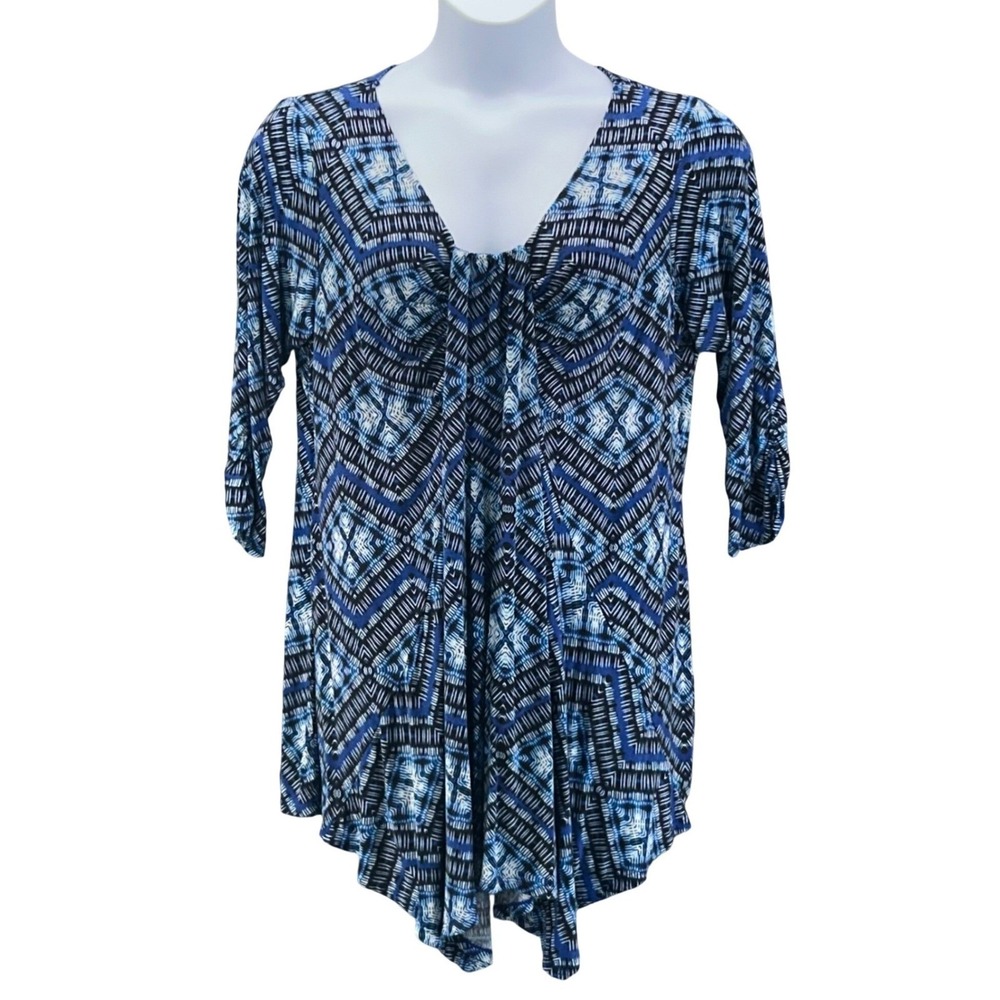 Rose & Olive‎ Tunic Blue 1X